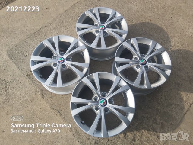4 броя алуминиеви джанти за Alfa Romeo Giulietta 16, снимка 5 - Гуми и джанти - 34036150