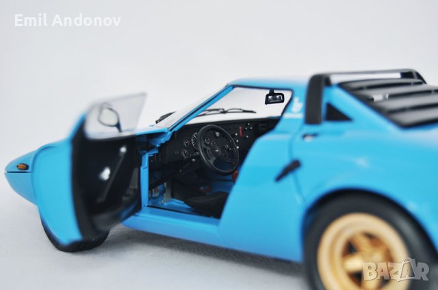 Модел KYOSHO, Lancia Stratos HF, 1:18, снимка 5 - Колекции - 44463447