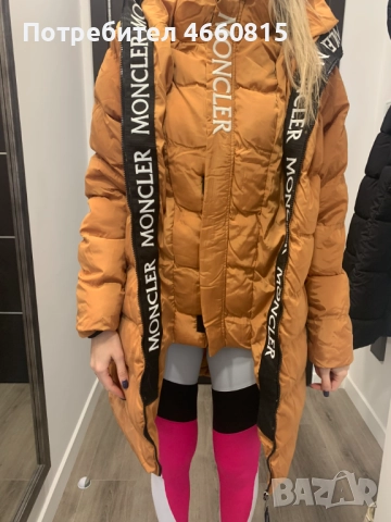 НАМАЛЕНО Moncler дамско зимно яке Размер L - НОВО, снимка 5 - Якета - 52972072