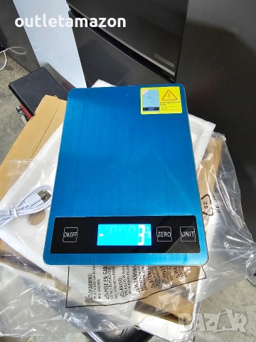 Дигитален кухненски кантар, 15 кг,, снимка 5 - Други - 53221947