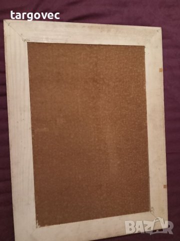 Невероятна планинска картина масло на фазер, снимка 4 - Антикварни и старинни предмети - 39761799