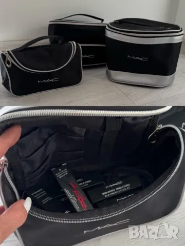 3 сет Козметична чанта Necesserie грим МАС, снимка 2 - Козметика за лице - 50221905