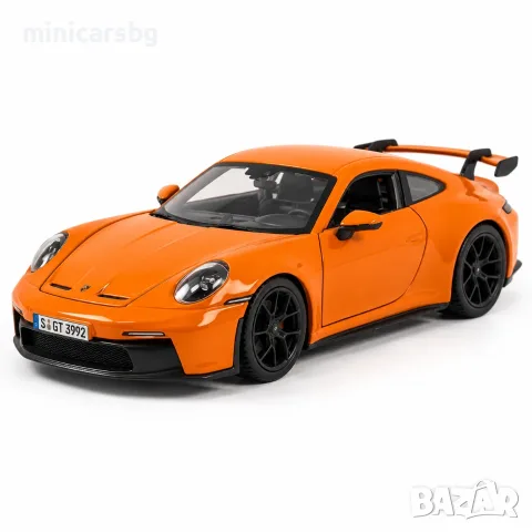 Метална количка 1:24 Porsche 911 GT3 (992)