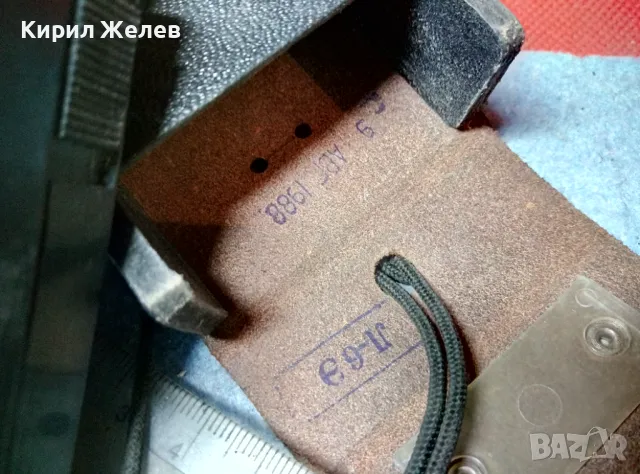ЛЕНИНГРАД 8 Стар ПРЕЦИЗЕН РУСКИ ФОТОГРАФСКИ СВЕТЛОМЕР СССР 1988г. с КАЛЪФ ЕСТЕСТВЕНА КОЖА 47551, снимка 10 - Антикварни и старинни предмети - 47694873