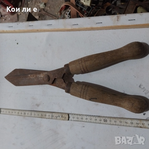 Стара ножица за храсти , снимка 4 - Антикварни и старинни предмети - 52005202