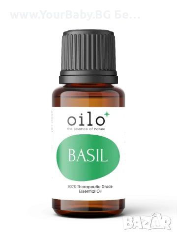 Oilo БИО Етерично Масло от Сладък Босилек (Ocimum basilicum) - Basil Oilo 5 мл. -23%