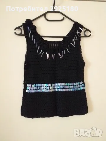 Топ с декорация S , S/M 