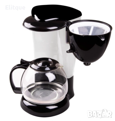 Кафеварка Rosberg ,800W, 10-12 чаши, Oгнеупорно стъкло, снимка 2 - Други - 52832063