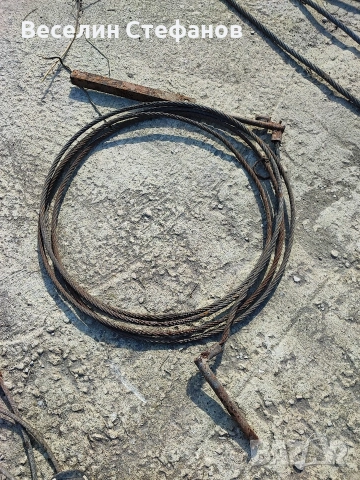 стоманено въже 12мм 9мтр