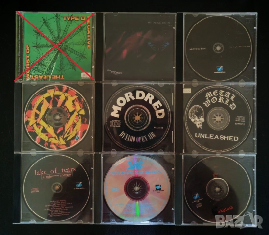 Метъл CD дискове 2 - неофициални матрични