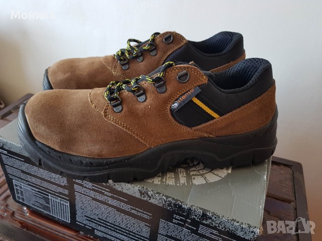 Чисто нови мъжки работни обувки с метално бомбе, снимка 1 - Други - 40617009