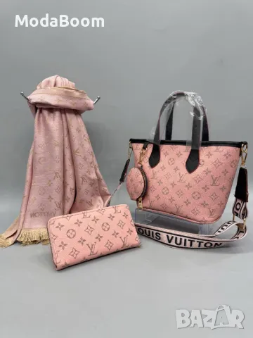 Louis Vuitton дамски комплекти Различни цветове , снимка 6 - Шалове - 48813423