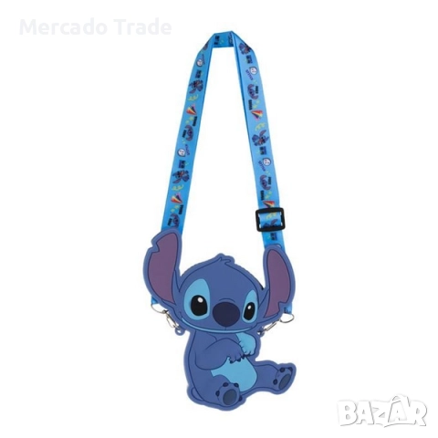 Силиконова чантичка Mercado Trade, За момичета, Синьо-лилаво, снимка 2 - Раници - 51620474