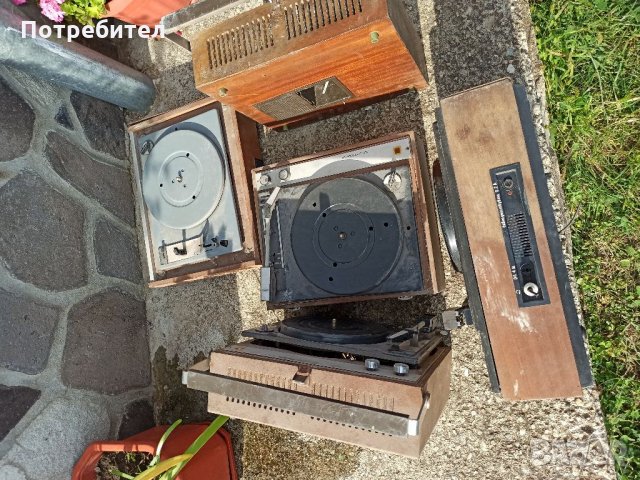 Стари грамофони 5бр за ремонт или части, снимка 2 - Грамофони - 34486991