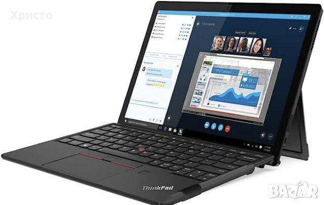 НОВО!!! Lenovo ThinkPad X12 Detachable i3-1110G4 Hybrid (2-in-1), снимка 1 - Лаптопи за работа - 41204169