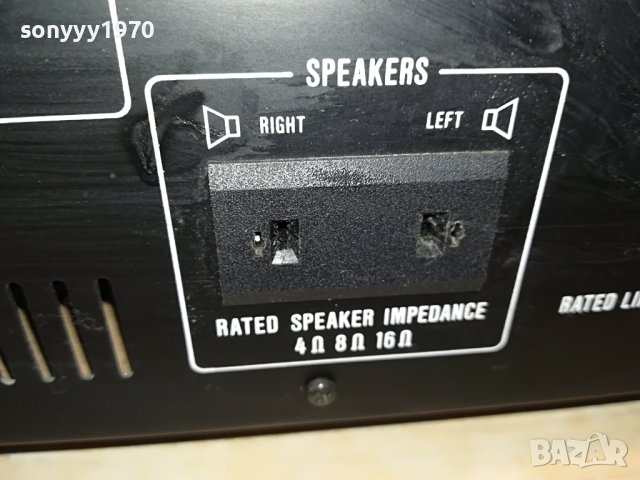 SHARP STEREO AMPLIFIER-MADE IN JAPAN 0604231304, снимка 12 - Ресийвъри, усилватели, смесителни пултове - 40276804