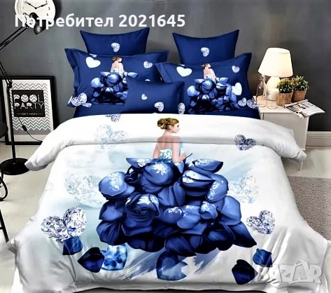 Красиви спални комплекти, снимка 1 - Спално бельо - 44657457