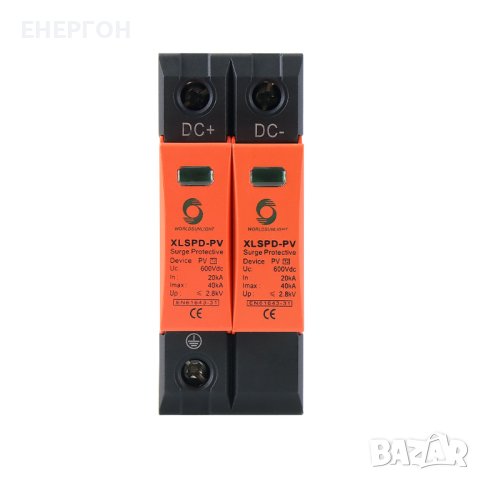 DC защита от мълния арестор за соларна система мълниезащита