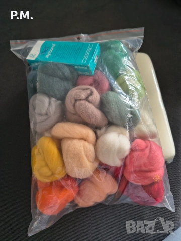 Прежда за фелтинг, снимка 3 - Други - 53096474