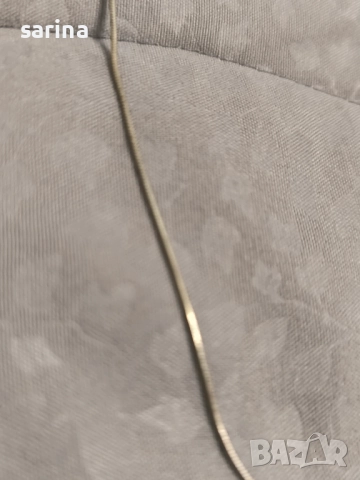 Сребърна верижка, снимка 2 - Колиета, медальони, синджири - 52938194