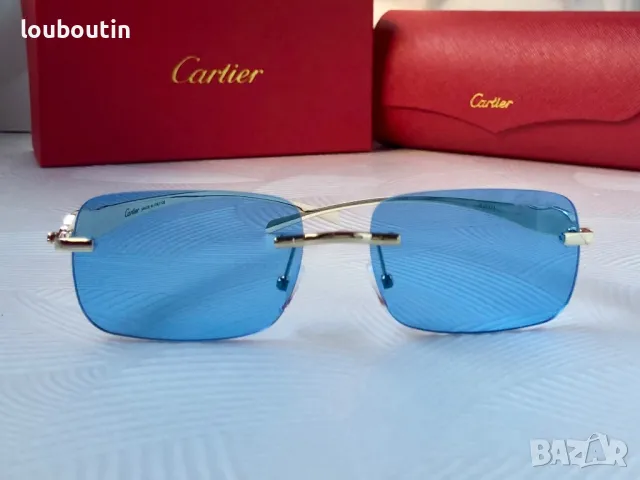 Cartier 2024 мъжки слънчеви очила дамски унисекс 4 цвята, снимка 11 - Слънчеви и диоптрични очила - 48017461