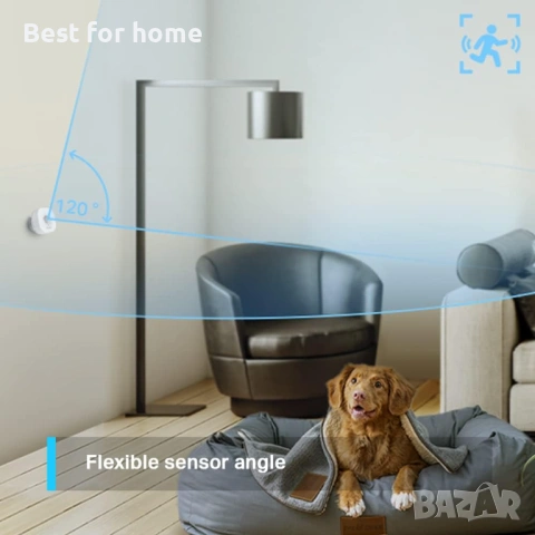 Tapo T100 интелигентен сензор за движение, снимка 8 - Друга електроника - 53236956