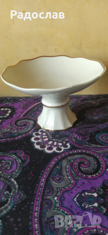 стара порцеланова фруктиера , снимка 2 - Аксесоари за кухня - 44782976