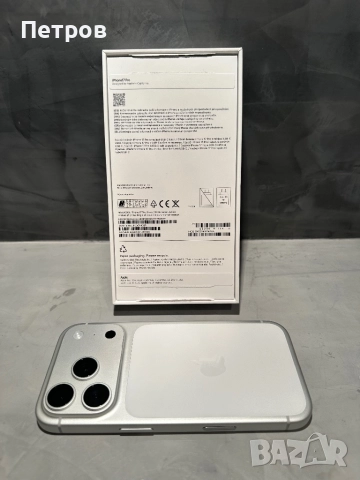 КАТО ЧИСТО НОВ Iphone 17 Pro 256 GB White, снимка 11 - Apple iPhone - 52844637