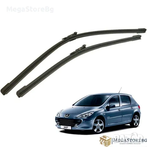 Предни чистачки за Peugeot 307 (04-07) / Citroen C4 (04-10) 2бр/к-т