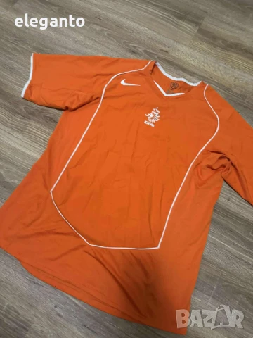 Оригинална футболна фланелка Холандия Nike Netherlands Home 2004/05 Домакинска , L размер , снимка 5 - Тениски - 51206087