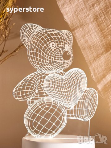 Свететещо мече 3D Led лампа холограма Digital One SP00805 дистанциооно, RGB, нощна лампа