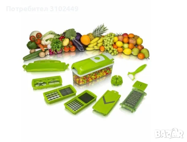 Многофункционално кухненско ренде Nicer Dicer Plus
