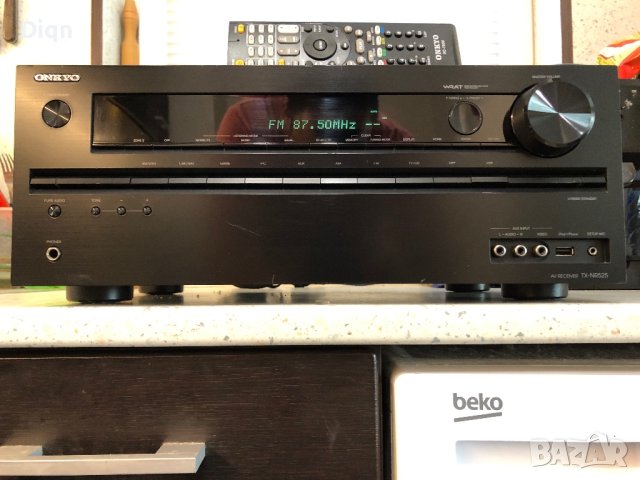 Onkyo TX-NR525, снимка 7 - Ресийвъри, усилватели, смесителни пултове - 41438087