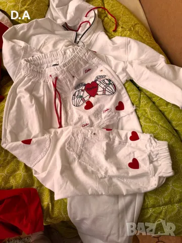 Djofra джофра екип бял, снимка 5 - Спортни екипи - 49124094