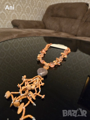 Уникално бижу РЪЧНА ИЗРАБОТКА, снимка 2 - Колиета, медальони, синджири - 52466876