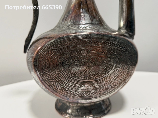 Старинен ибрик , снимка 2 - Антикварни и старинни предмети - 53480012