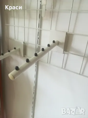 Кука за закачалки за стелаж пано, снимка 3 - Стелажи и щандове - 49478131