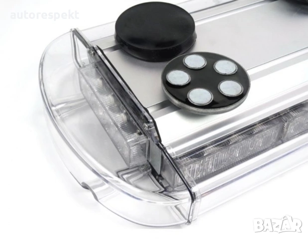 55 см LED ЛЕД Мощна Аварийна Диодна Сигнална Лампа Маяк с магнити, снимка 7 - Аксесоари и консумативи - 53569543