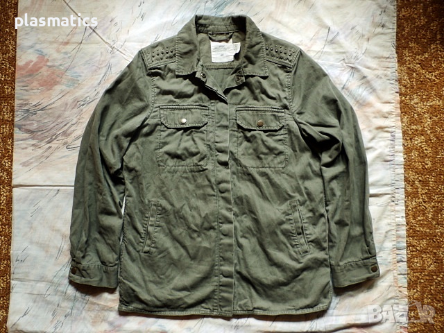 Зелена риза с капси, снимка 3 - Ризи - 44778147