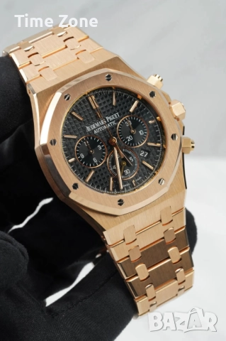 Audemars Piguet Royal Oak Chronograph 41mm Steel Black Dial Различни Варианти, снимка 15 - Мъжки - 48183912