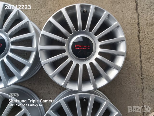 4 броя алуминиеви джанти за FIAT 500 16, снимка 8 - Гуми и джанти - 44147148
