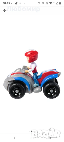 Комплект фигурка и превозно средство Paw Patrol, Ryder, снимка 4 - Други - 53417865