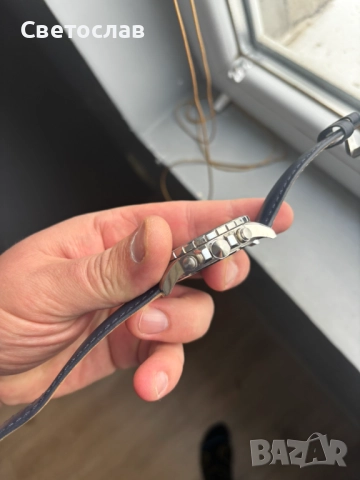 Марков часовник Roberto Cavalli модел:Just Cavalli – запазен, с кожена каишка, снимка 4 - Мъжки - 52710216