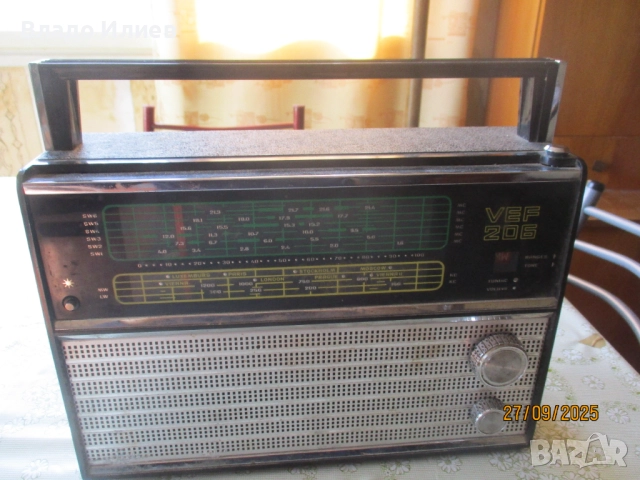 Транзистор ВЕФ 206, снимка 11 - Радиокасетофони, транзистори - 31583069