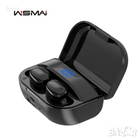 Безжични слушалки, Кейс за зареждане, Сензорни команди - EP74, снимка 4 - Bluetooth слушалки - 47841590