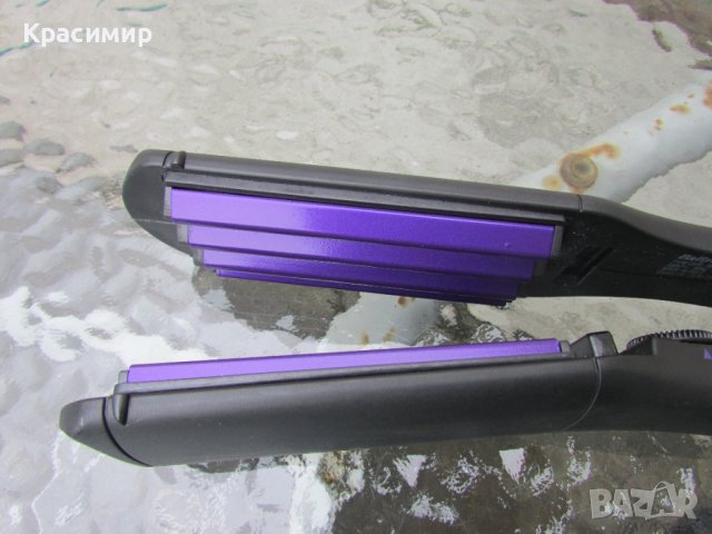 Преса за коса - вафлички BaByliss, снимка 5 - Преси за коса - 41552924