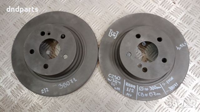 Задни дискове Mercedes C250 CDI W204 2011г.	
