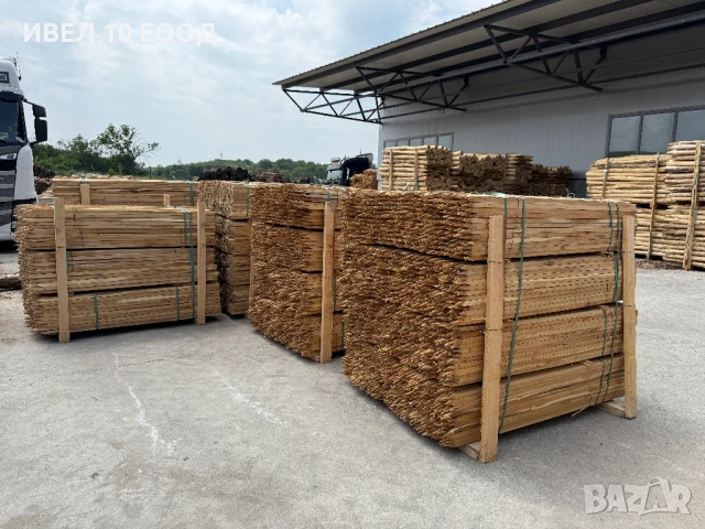 Дървени колове от акация, шлайфани колове,греди ,дъски и  дърва за огрев , снимка 4 - Други стоки за дома - 11413654