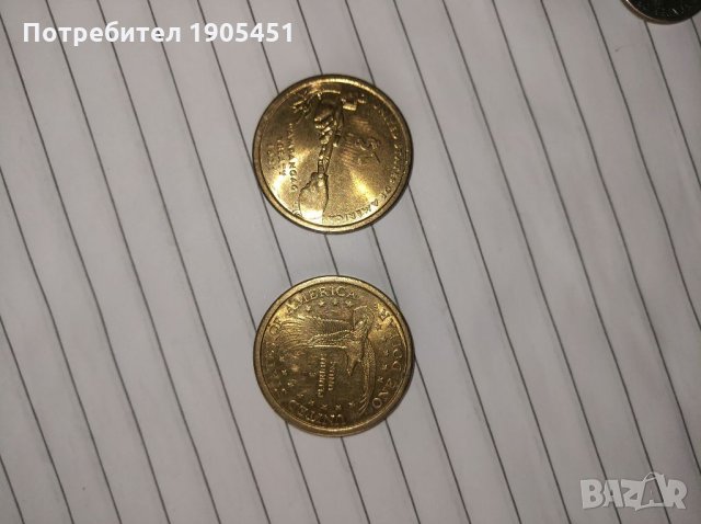 1 долар САЩ коледен юбилеен 2001г.
