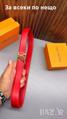 Louis Vuitton Унисекс Колан🔝Дамски Колан Луис Витон🔝Мъжки Колан - Различни Цветове Код SEM-188, снимка 6 - Колани - 55770543